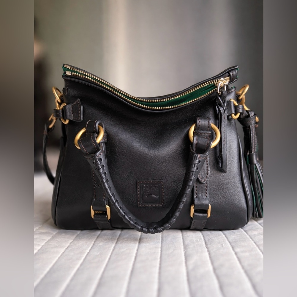 Dooney & Bourke Florentine Micro Satchel Black - Picture 6 of 8